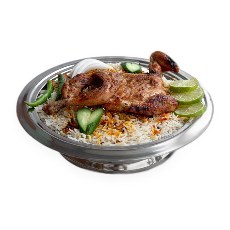 دجاج مظبي مع الأرز